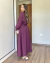 Conjunto saia mídi + camisa Viena Uva - comprar online