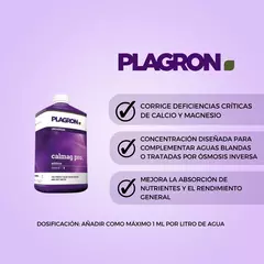 Plagron Calmag Pro 500ml Suplemento De Calcio Y Magnesio - comprar online