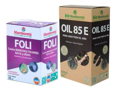 Mamboretá Foli 30cc Con Mamboretá Oil 85 Emulsionable 100cc