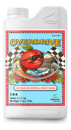 Combo Fertilizante Advanced Big Bud + Overdrive 1 Litro en internet