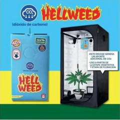 Hell Weed Co2 Dióxido De Carbono 100% Natural Cultivo Indoor en internet