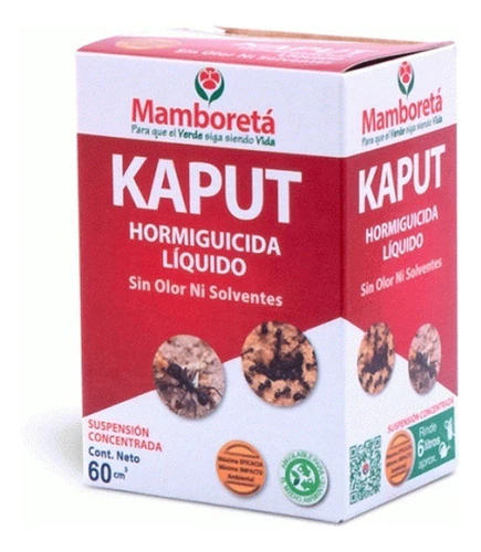 Mamboretá Kaput 60cm3 Hormiguicida Liquido