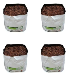 Sustrato Jiffy Easy Fil Bag Fibra Coco Prensada 14 Lts X 4