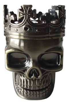 Picador De Metal Rey Calavera Skull 3 Partes Imantado