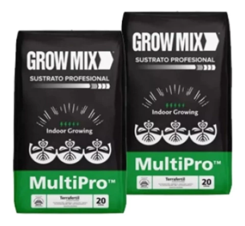 Sustrato Growmix Tierrafertil Multripro 20 Lts 2 Unidades