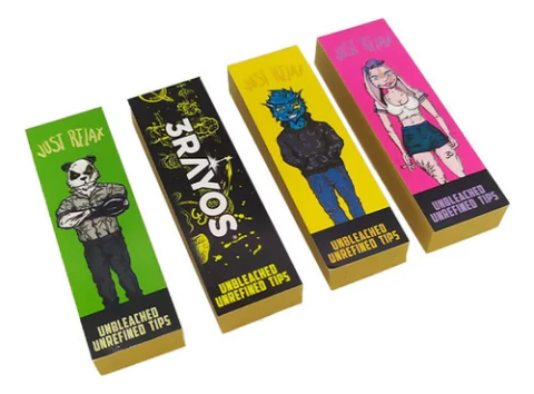 Filtro Tips Unbleached Mini 3rayos