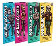 Papelillos Celulosa Lion Rolling Circus King Size X2 Un.