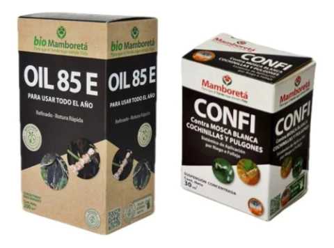Mamboretá Confi + Oil 85 Extermina Trips Mosca Blanca PuLG