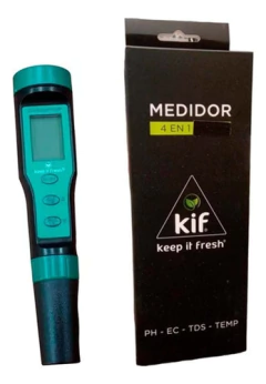 Medidor Kif Keep It Fresh 4 En 1 (ph, Ec, Tds, Temp)