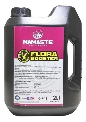 Namaste Flora Booster 2 Lt. Fertilizante De Floración