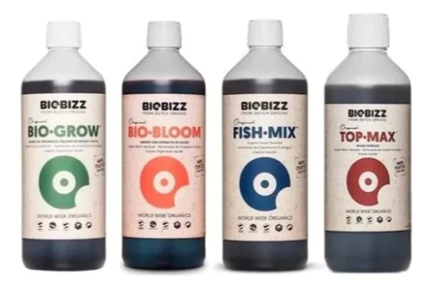 Biobizz Combo Grow , Bloom , Fish Mix Y Top Max 500ml