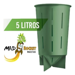 Maceta Mad Rocket 5l - Morocco Growshops - comprar online
