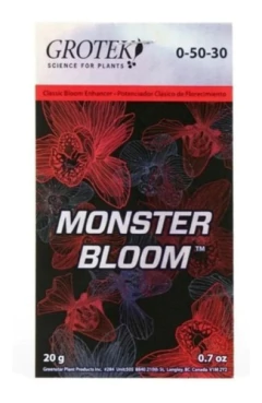 Monster Bloom 0-50-30 Envase Original 20 Gr. / Grotek