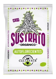 Sustrato Cultivate Autoflorecientes 80 Lts Cultivo Indoor