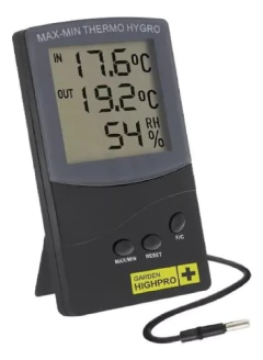 Termohigrometro Prohygro Hygrothermo Medium Garden Highpro