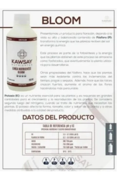 Kawsay Combo Completo Fertilizante Apto Hidroponía 500 Ml en internet