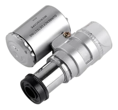 Lupa Microscopio Cultivo Ver Tricomas Portátil 60x Luz Led