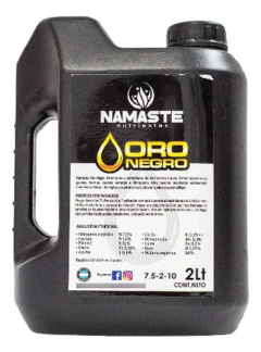 Namaste Oro Negro Fertilizante De Crecimiento 2 Litros