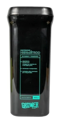 Frasco Hermetico Curado Growers Things 40g Morocco Grow - comprar online