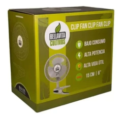Ventilador Pinza Clip Fan Bellavita 6 Pulgadas Indoor en internet