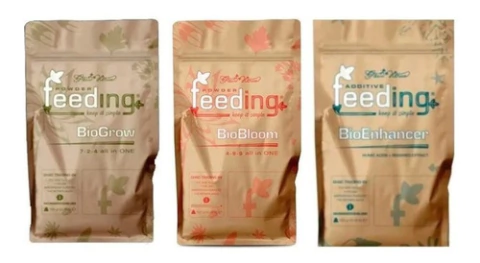 Tripack Powder Feeding Bio 125 Gr. / Green House