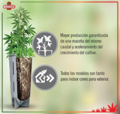 Imagen de Maceta Mad Rocket 10l - Morocco Growshops