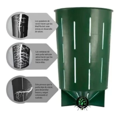 Sustrato Growmix 20 Litros + 2 Macetas Mad Rocket 10 Litros - Morocco Growshop