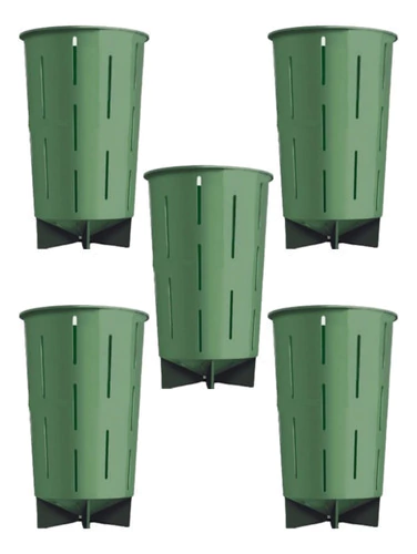 Maceta Mad Rocket 5l X4 + 1 De Regalo Autopoda Aerea Radicu