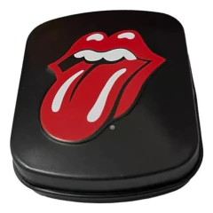 Cajita De Lata Mini Tin Case Lion Rolling Circus Stones en internet