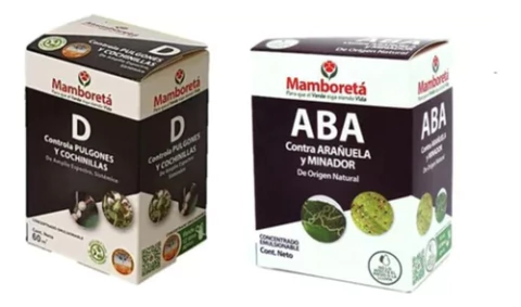 Combo Mamboreta Aba + D Cochinilla Y Pulgon 30 Cc
