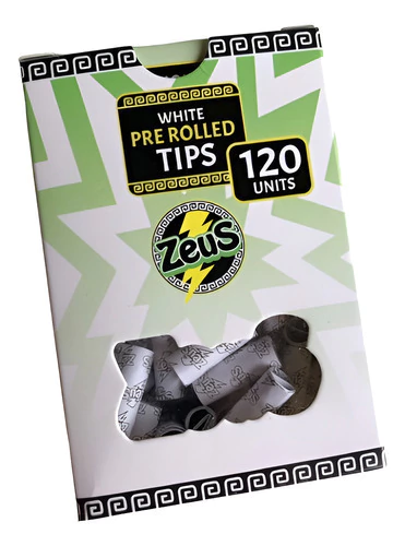 Filtros De Carton Zeus Pre Rolados Tips Armados X120u