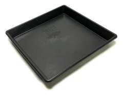 Plato Cuadrado 25x25 X 4 Unidades Ideal Maceta Roots House - comprar online