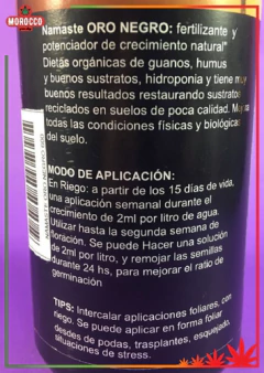 Oro Negro 500 Ml - Morocco Growshop en internet