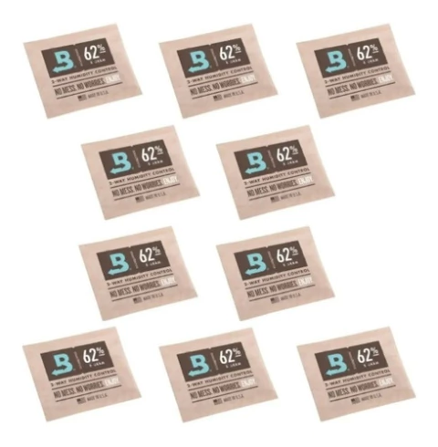 Sobre Bóveda 62% 8 Gr. Regulador De Humedad Curado X10 Unid.