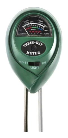Medidor De Ph Suelo Tierra Humedad Y Luz Cultivo Indoor Grow - comprar online