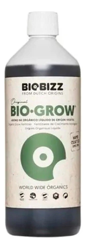 Biobizz Grow Fertilizante Orgánico Vegetativo 500 Ml