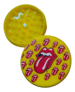 Picador Acrilico Grinder Rolling Stones Colores - Morocco Growshop