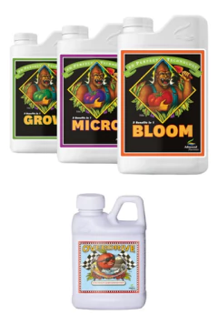 Kit Advanced Nutrients Tripack Bases 500ml + Overdrive 250ml