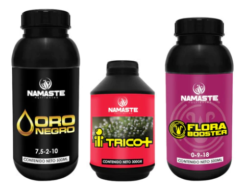 Combo Namaste Oro 500ml + Flora 500ml + Trico+ 250g