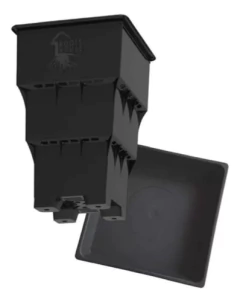 Macetas Roots House 3,75 Lt. X 5 U. + Platos Cultivo Indoor - comprar online