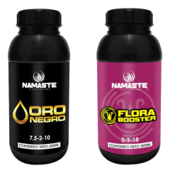 Namaste Oro Negro Flora Booster 500 Cc.