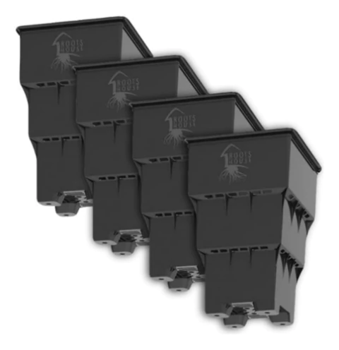Maceta Roots House 18 Litros X 4 Unid - Morocco Growshop