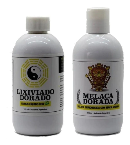 Combo Linea Dorada Lixiviado 200 Ml + Melaca 220 Ml