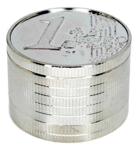 Picador De Metal Moneda Euro 3 Partes - Morocco Growshop