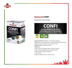 Mamboreta Confi Mosca Blanca / Conchilla Pulgon + Aba 30cc en internet