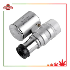 Lupa Microscopio Cultivo Ver Tricomas Portátil 60x Luz Led en internet
