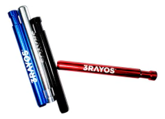 Lucky Pipe Max Pipa 3 Rayos Premium De Aluminio Con Expulsor