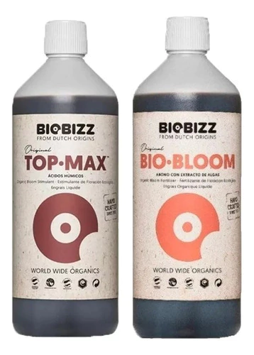 Biobizz Top Max 500ml (engorde) Y Bio Bloom 500ml