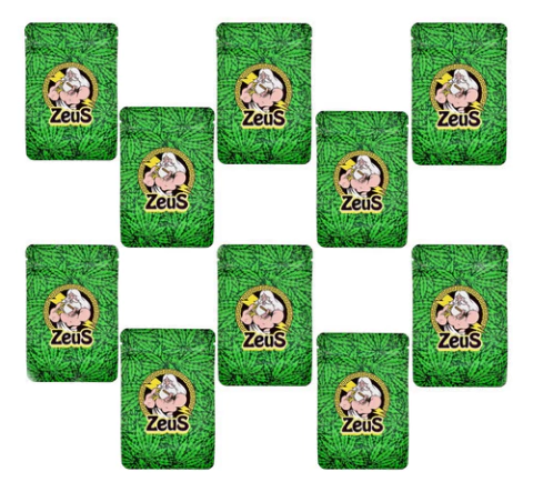 Pack X10 Bolsa De Guardado Zeus Hermética 10x13cm