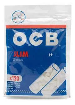 Pack X5 Unidades Filtros Ocb Slim Bolsa X120u. - comprar online